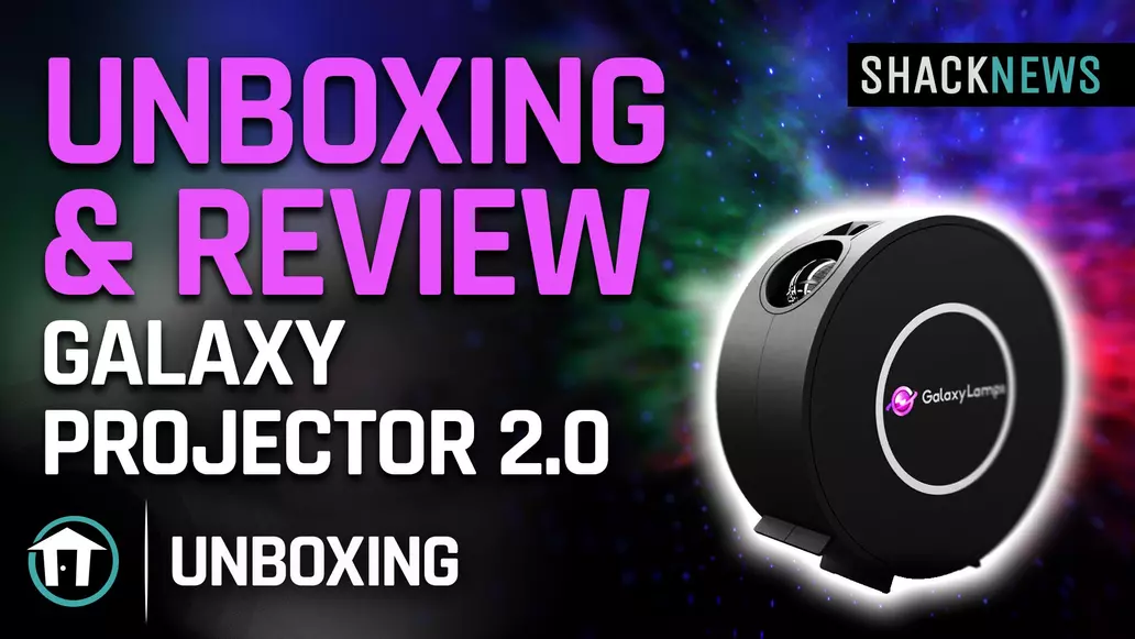 Mini Galaxy Project Unboxing & Review: Galaxy Projector 2.0 | Shacknews