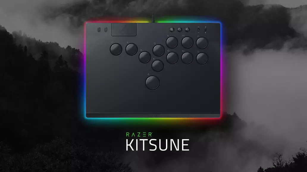 Razer Kitsune all-button arcade controller with Street Fighter 6 ...