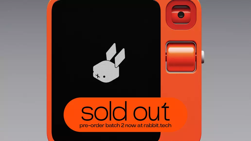 Rabbit r1 AI Pocket Companion device sells 10,000 units in one day ...