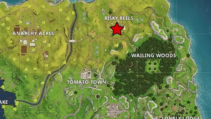 Fortnite Letter R Location All Letter Locations - Fortnite Season 4 Battle Pass Challenge | Shacknews