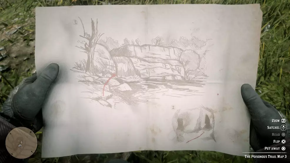 Poisonous Trail Maps and treasure location - Red Dead Redemption 2 ...