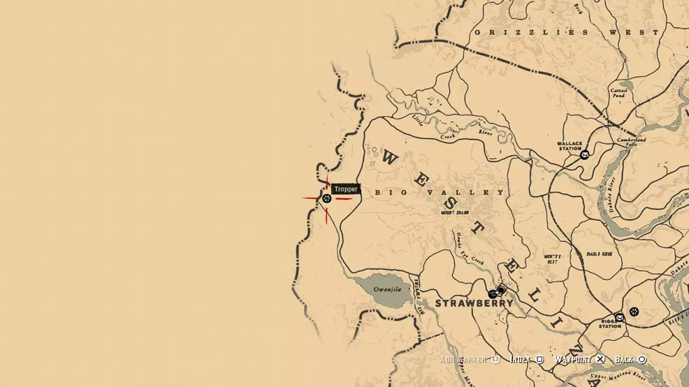 Trapper locations in Red Dead Redemption 2 | Shacknews