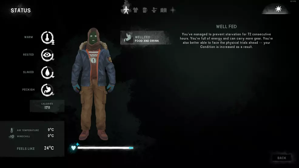 How to get the Well Fed buff in The Long Dark Shacknews