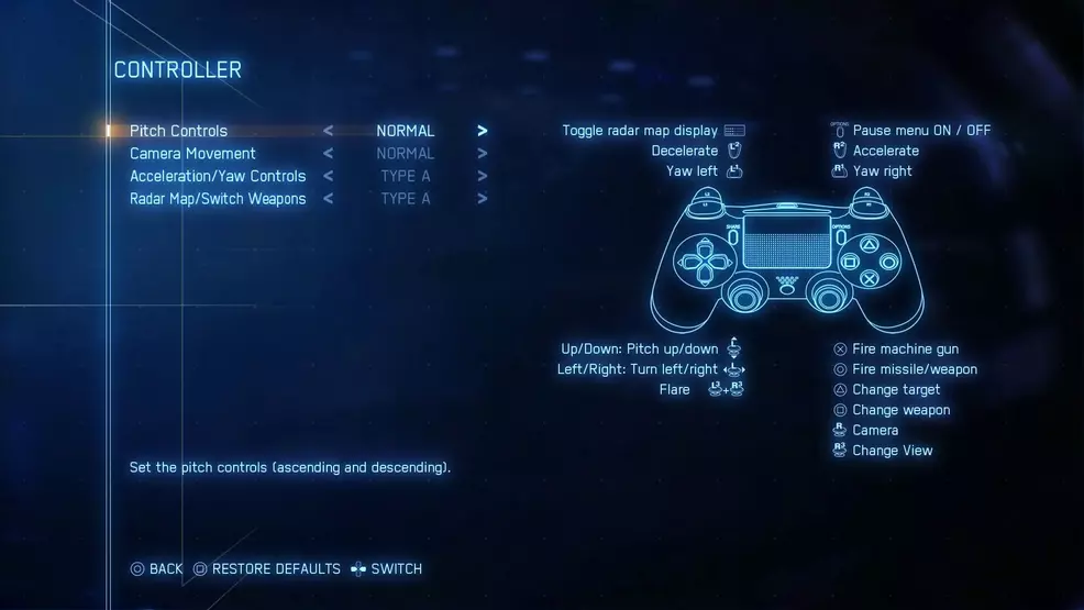 Ace Combat 7 controls - PlayStation 4 and Xbox One | Shacknews