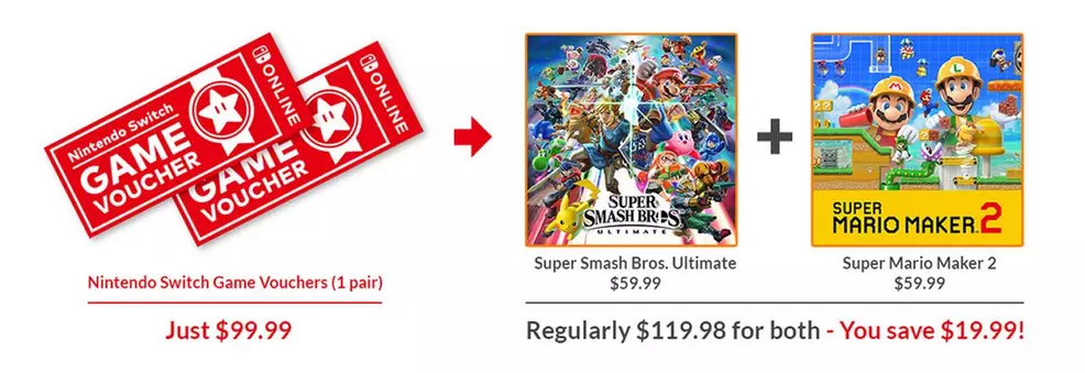 Nintendo Switch Game Vouchers eligible titles | Shacknews