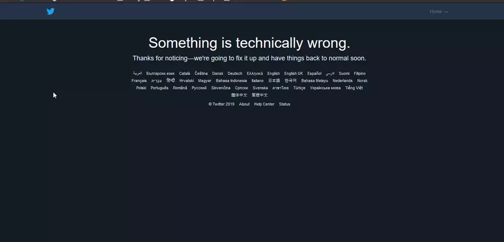 Twitter server status - Is Twitter down? | Shacknews
