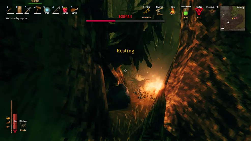 Valheim Rested Buff How to beat Bonemass - Valheim | Shacknews