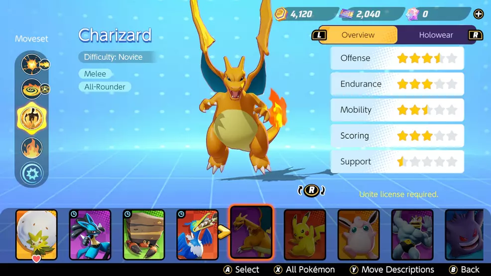 Charizard build Moves and Held Items Pokemon Unite Shacknews