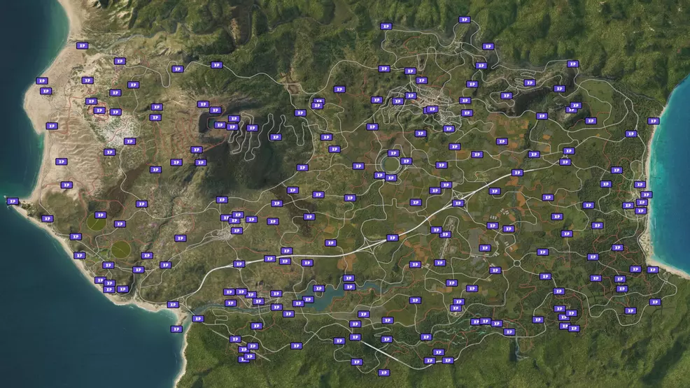 Fast Travel and XP Board location maps - Forza Horizon 5 | Shacknews