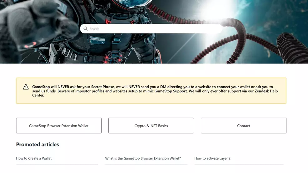 GameStop (GME) Blockchain support website is now live | Shacknews