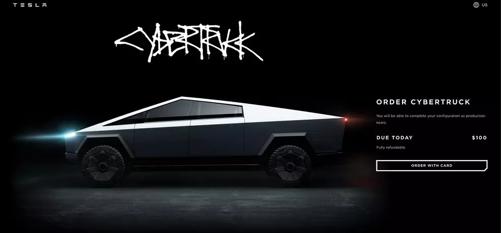 Tesla (TSLA) stops Cybertruck preorders outside of North America