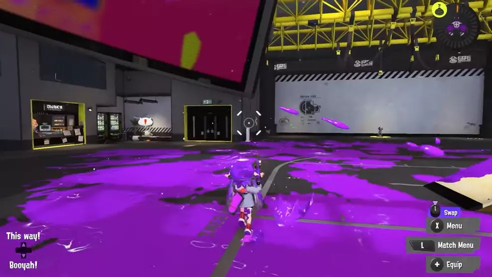 Splatoon 3 multiplayer will offer a pre-game lobby practice range ...