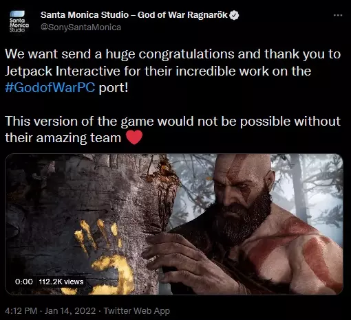 God of War PC port developer is working on AAA live service game for ...