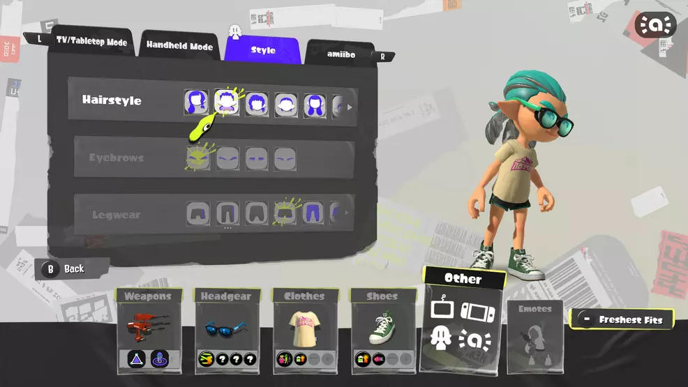 All character customization options - Splatoon 3 | Shacknews