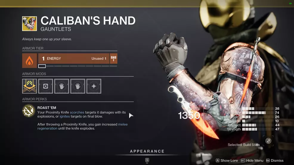 Caliban's Hand Exotic gauntlets - Destiny 2 | Shacknews