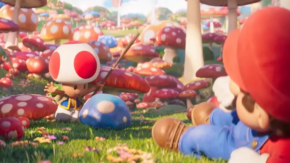 The Super Mario Bros. Movie features a Toad song improvised by Keegan ...