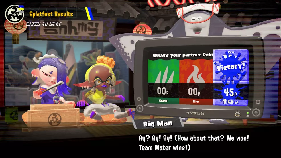 Splatoon Winner Graph Splatoon x Pokemon Splatfest winner - Splatoon 3 | Shacknews