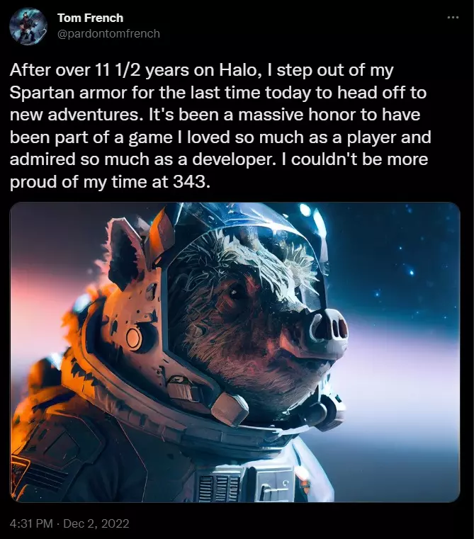 Halo Infinite Multiplayer creative director Tom French exits 343 ...