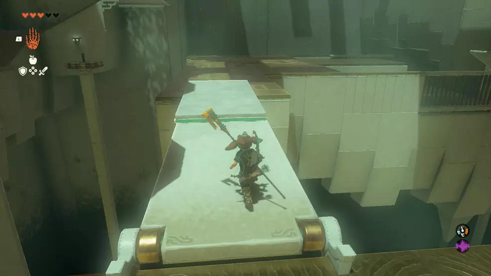 Zelda Ramp Kitawak Shrine (Upward and Forward) walkthrough - The Legend of Zelda ...