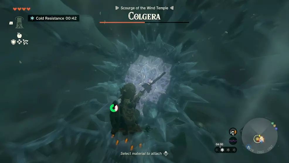 Colgera Drop Wind Temple & Colgera boss - Zelda: Tears of the Kingdom | Shacknews