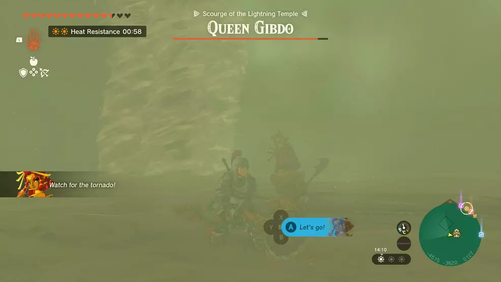 Lightning Temple & Queen Gibdo boss - Zelda: Tears of the Kingdom ...
