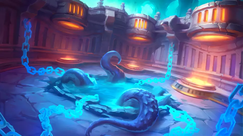 Saron Sign Hearthstone gets godly with Titans expansion | Shacknews