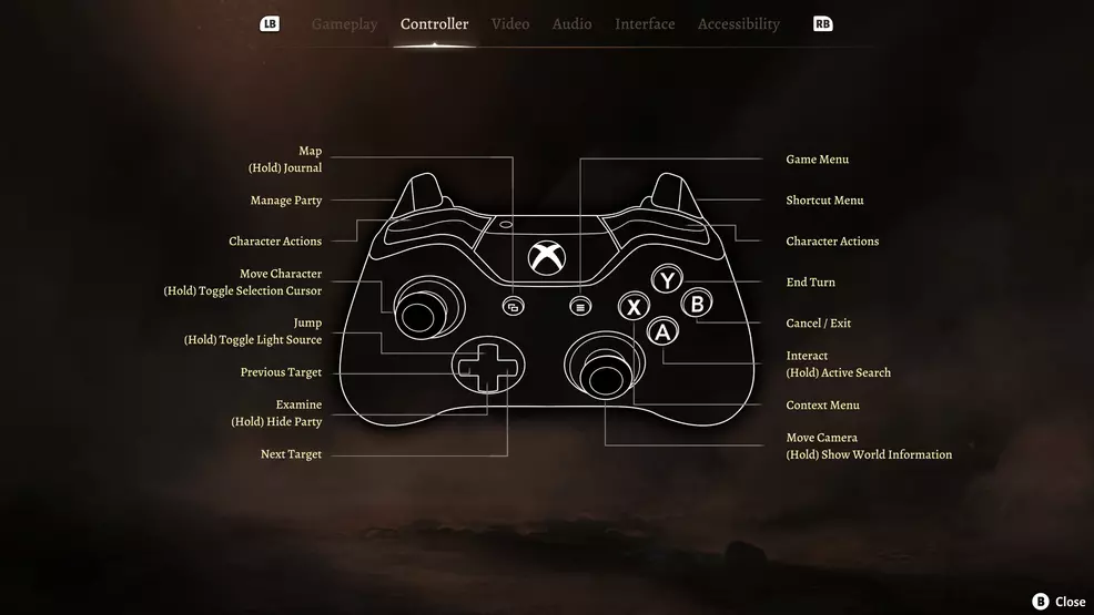 PC keybindings & controller buttons - Baldur's Gate 3 | Shacknews