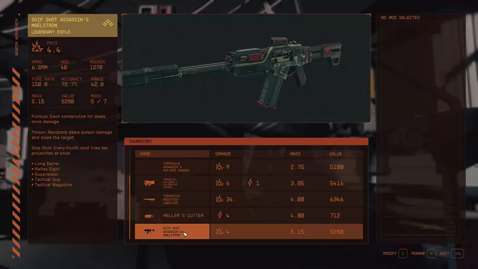 How to modify weapons - Starfield | Shacknews