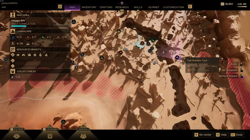 Triol Location Map All Trial of Aql locations in Dune: Awakening | Shacknews