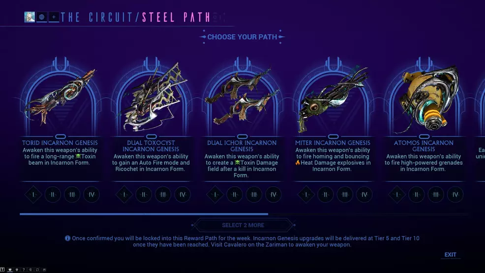 What is the Incarnon weapon rotation this week in Warframe? | Shacknews