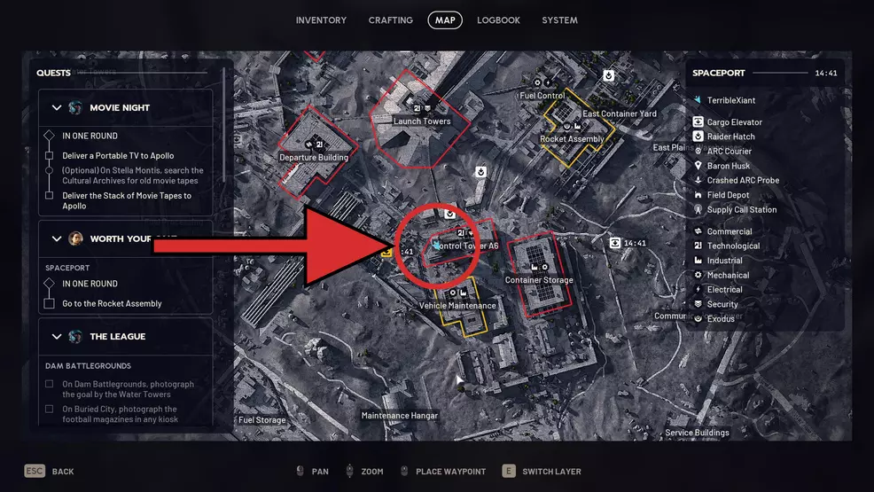 Spaceport Tower Key Where to use the Spaceport Control Tower Key in ARC Raiders | Shacknews