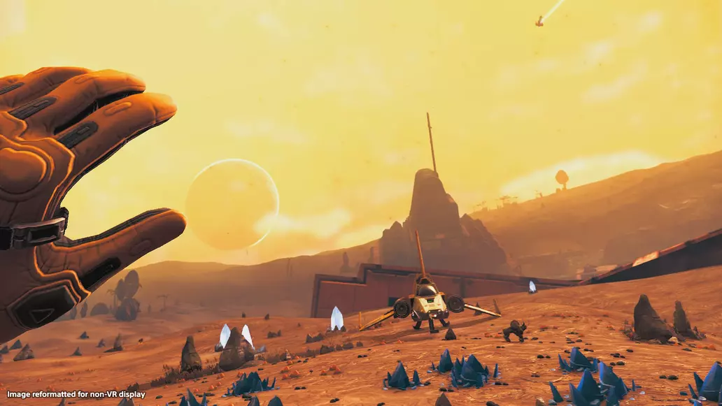 No Man s Sky Beyond VR hands on preview To infinity Shacknews