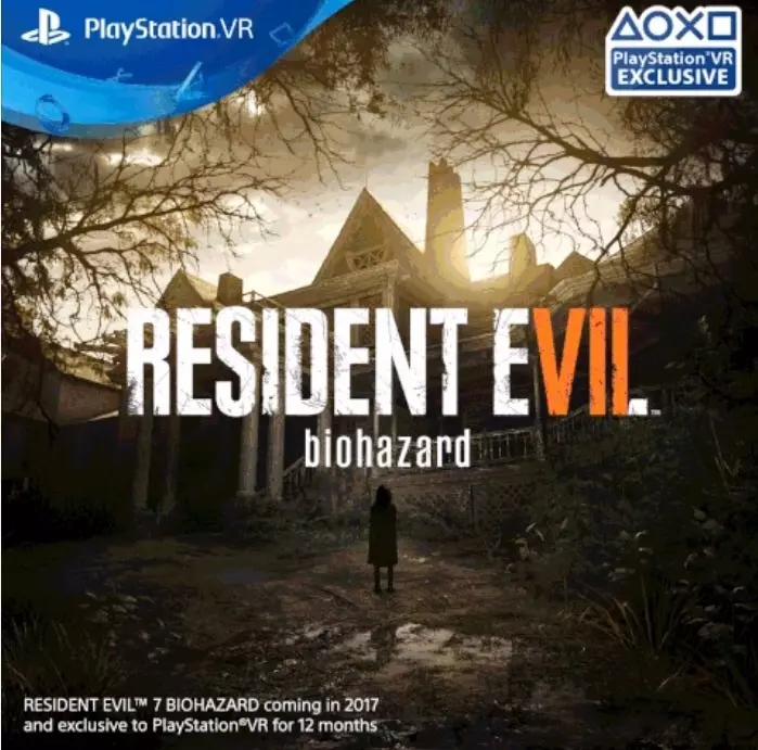 Resident Evil 7 Will be Exclusive to PlayStation VR for One Year