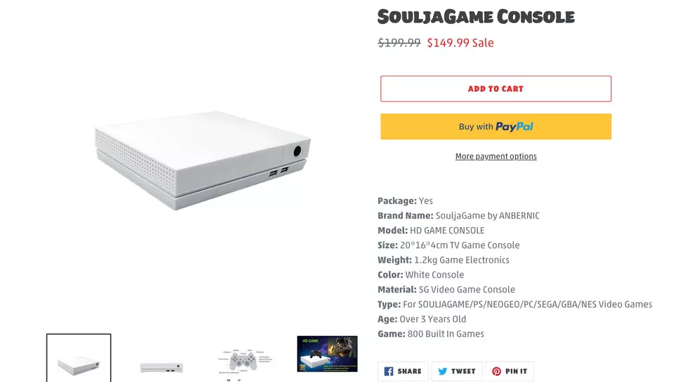 Hd game best sale soulja boy