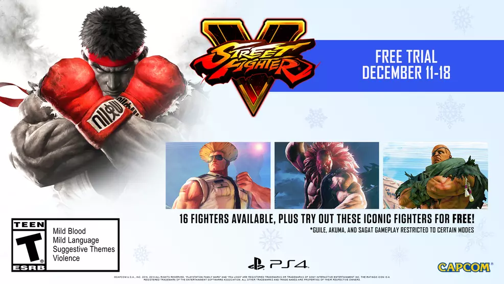 Play Street Fighter 5 for free on PS4 and PC this week Shacknews