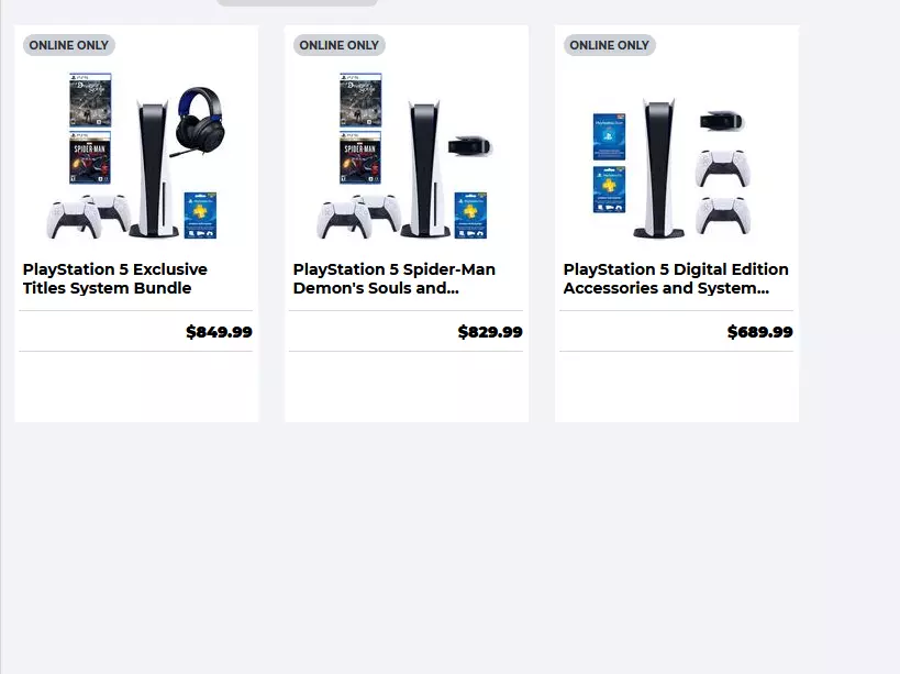 PS5 bundles available at GameStop today Shacknews